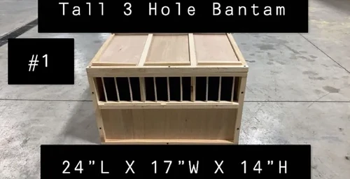 #1 Tall 3 Hole Bantam