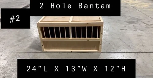 #2 2 Hole Bantam