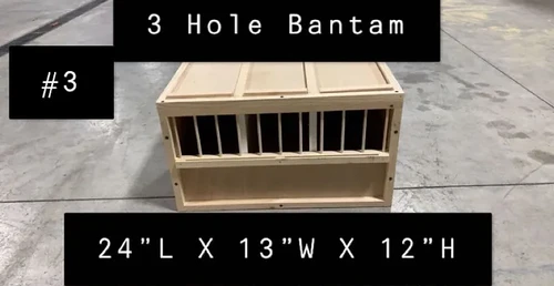 #3 3 Hole Bantam