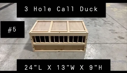 #5 3 Hole Call Duck