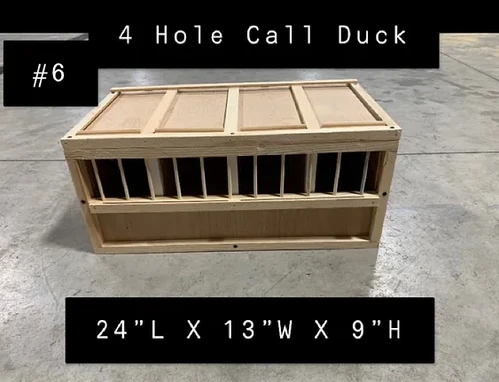 #6 4 Hole Call Duck