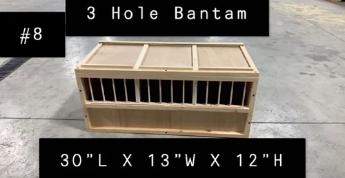 #8 3 Hole Bantam
