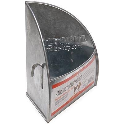 Corner Hanging Feeder Galvanized