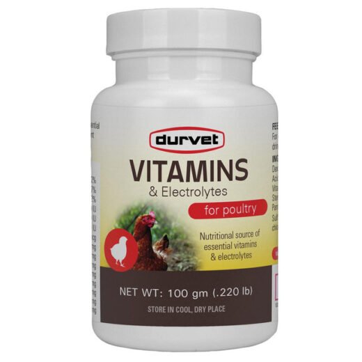 Durvet Vitamins & Electrolytes Concentrate with Easy-to-mix jar